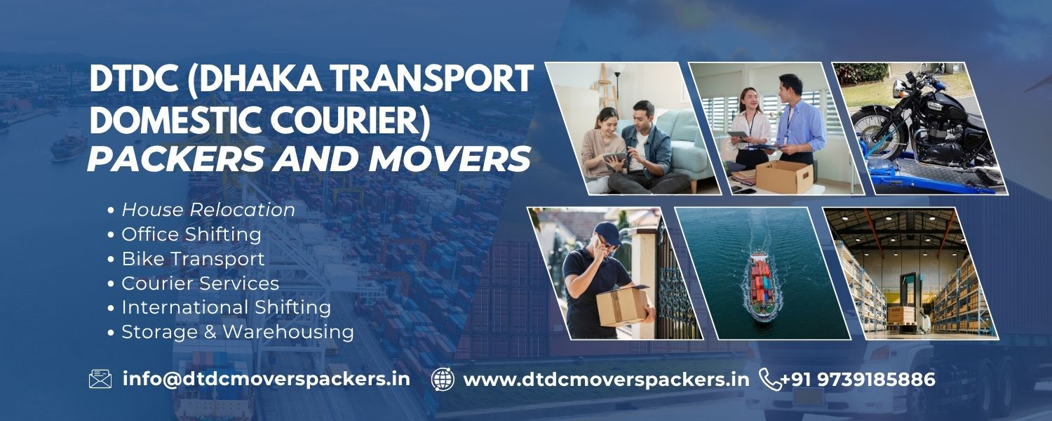 DTDC Packers and Movers household, office, vehicle, courier, international and storage services